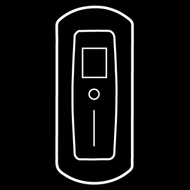 Creaxio-hordozható töltő-ikon